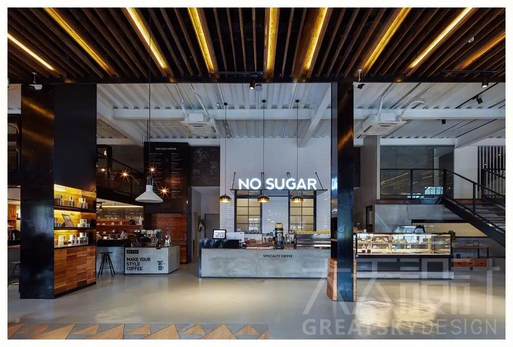 福州素古咖啡 No Sugar | 工业风融入本地文化,打造生活平台-5