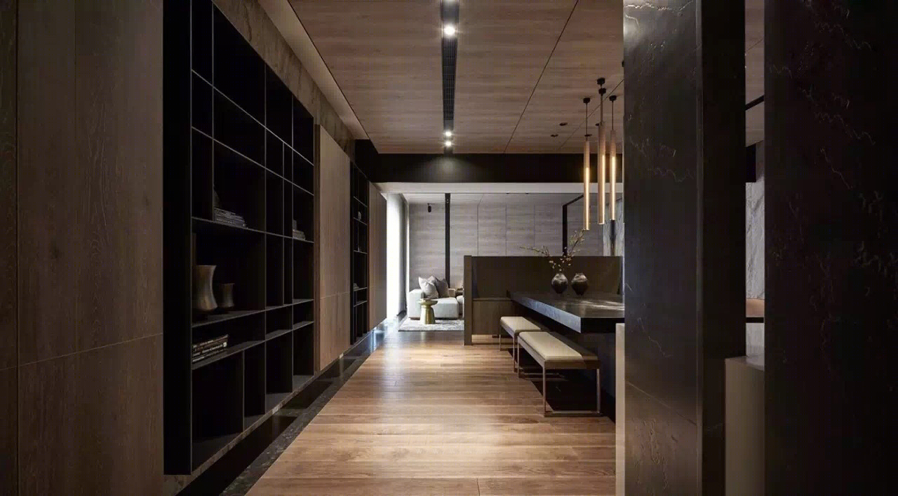 简约工业风，打造和谐互动住宅空间-16
