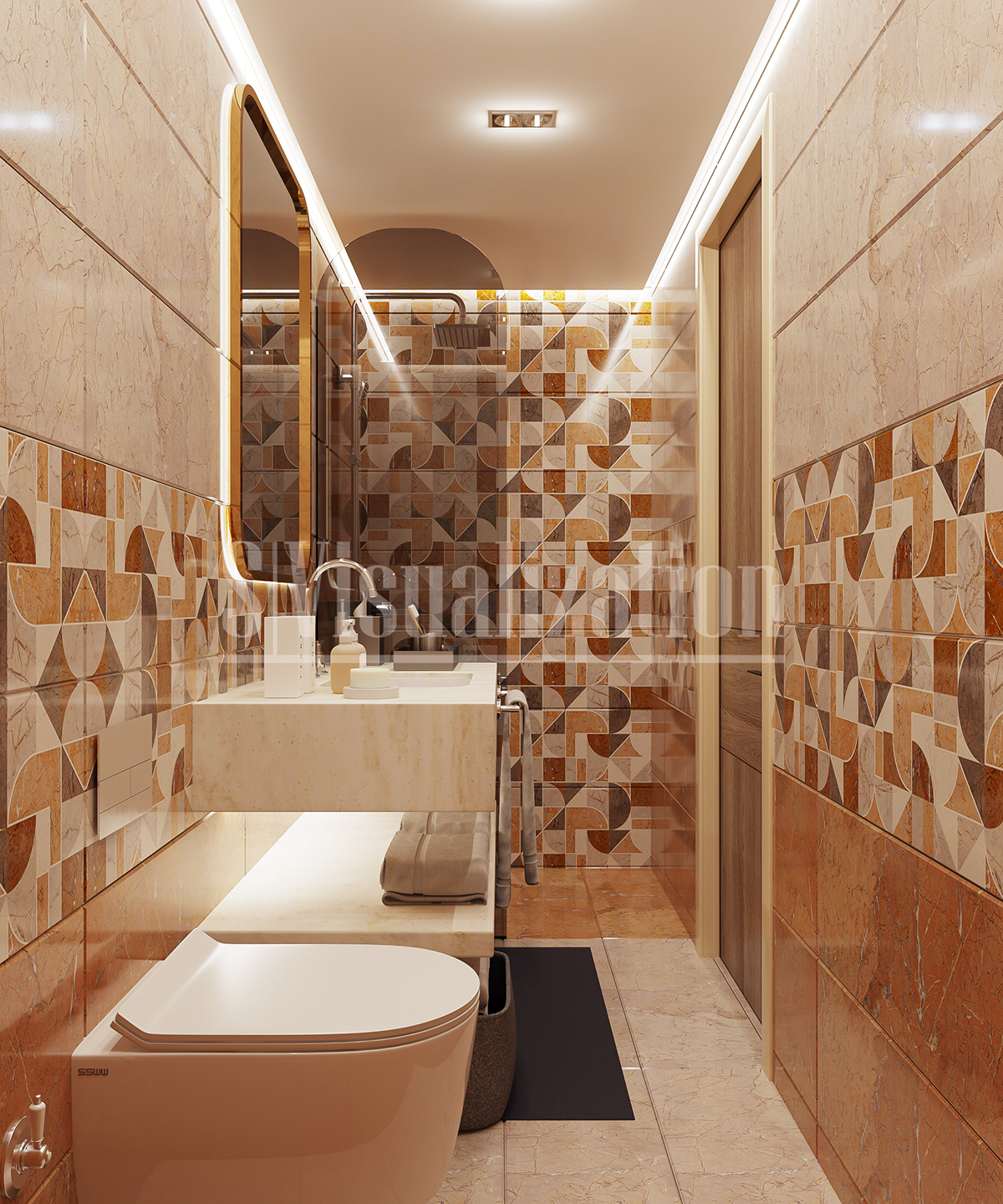 Anastasiya Gushchina丨酒店丨Germany Hotel Room Design-6