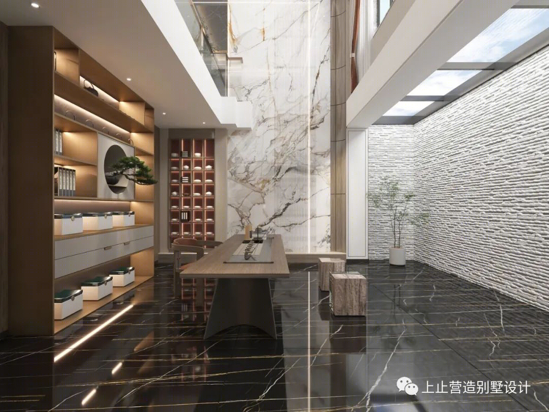 名仕越府新中式雅居丨上止营造-26