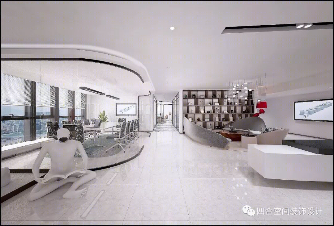 太原阳光城环球金融中心办公区——光与空间的完美互动-5