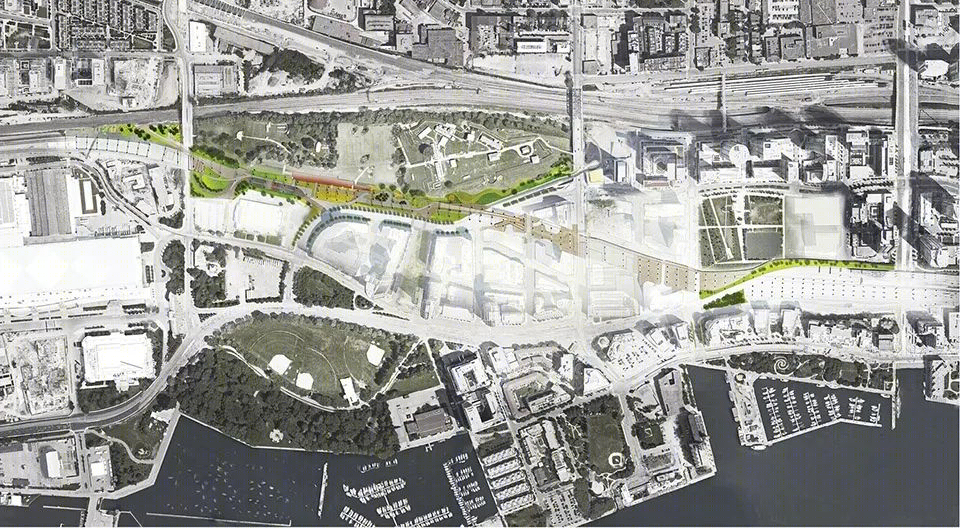 多伦多高速公路下方的共享公共空间-15