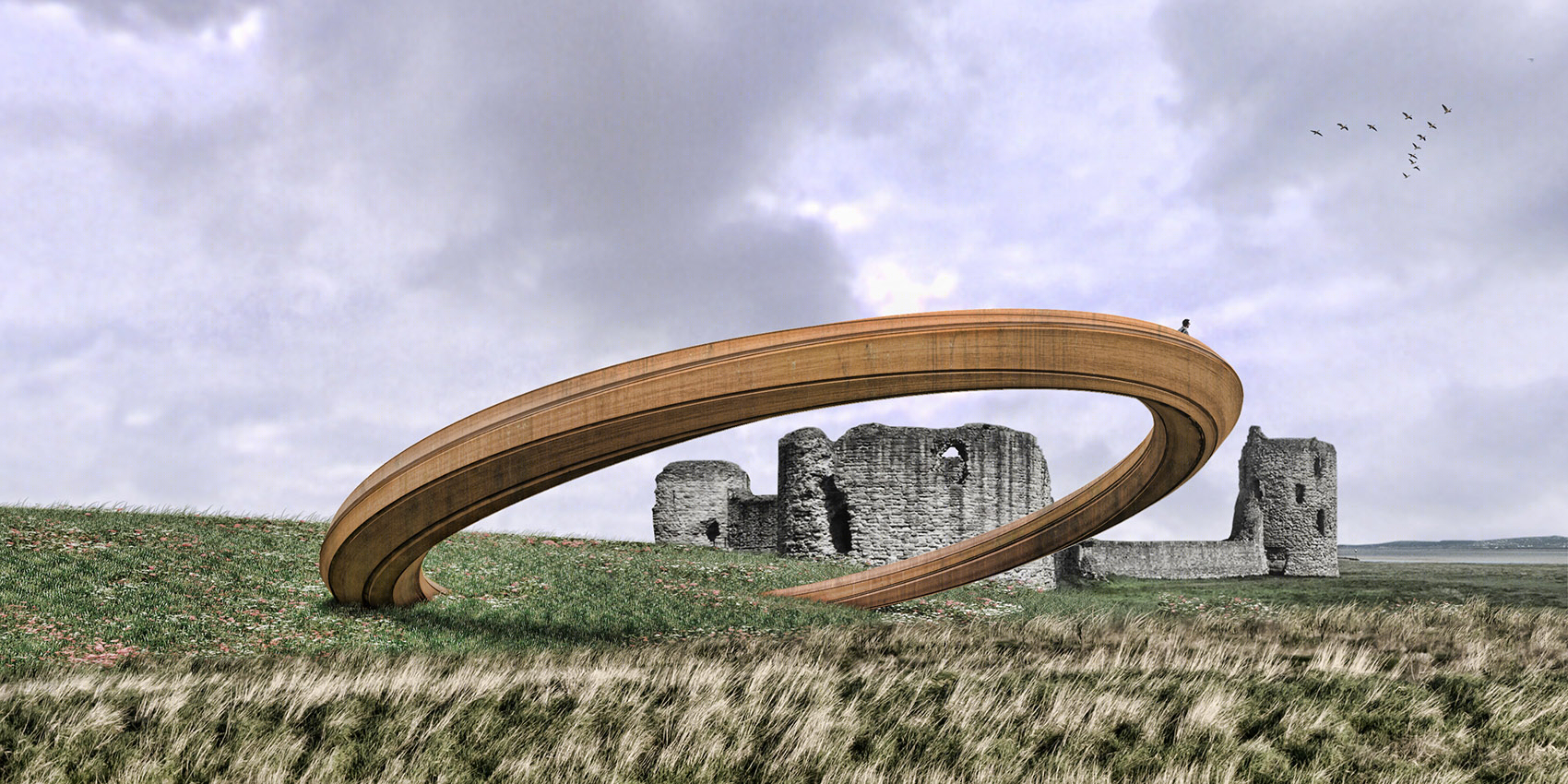 铁环雕塑(Iron Ring)-3
