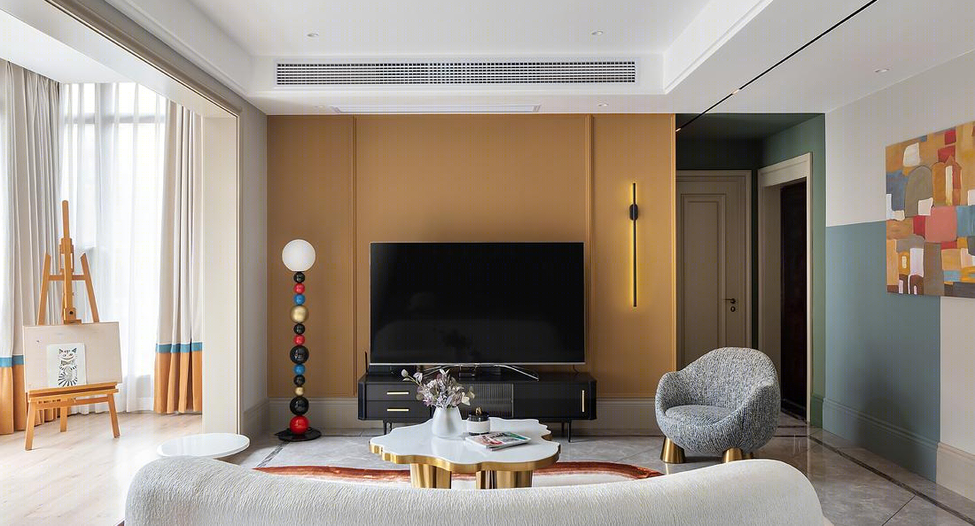 色彩斑斓的艺术之家 · 叠拼别墅设计-8