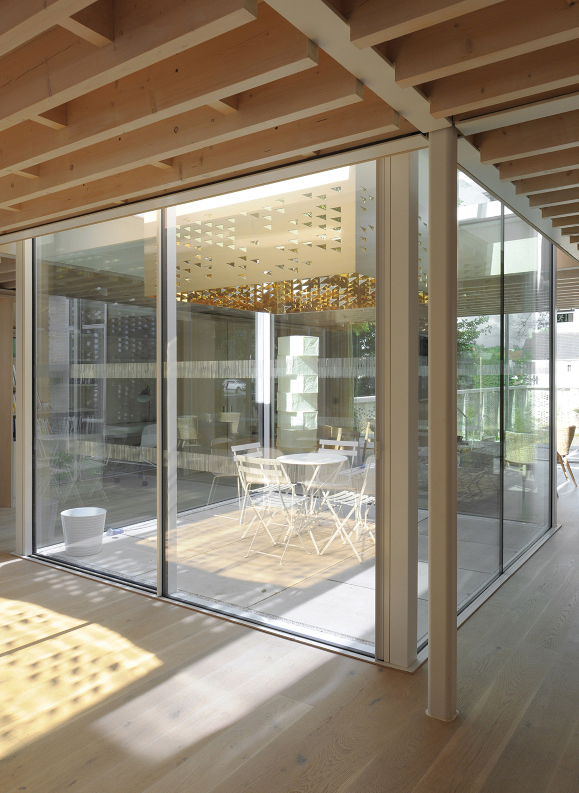 英国玛吉拉纳克郡癌症护理中心丨Reiach and Hall Architects-50