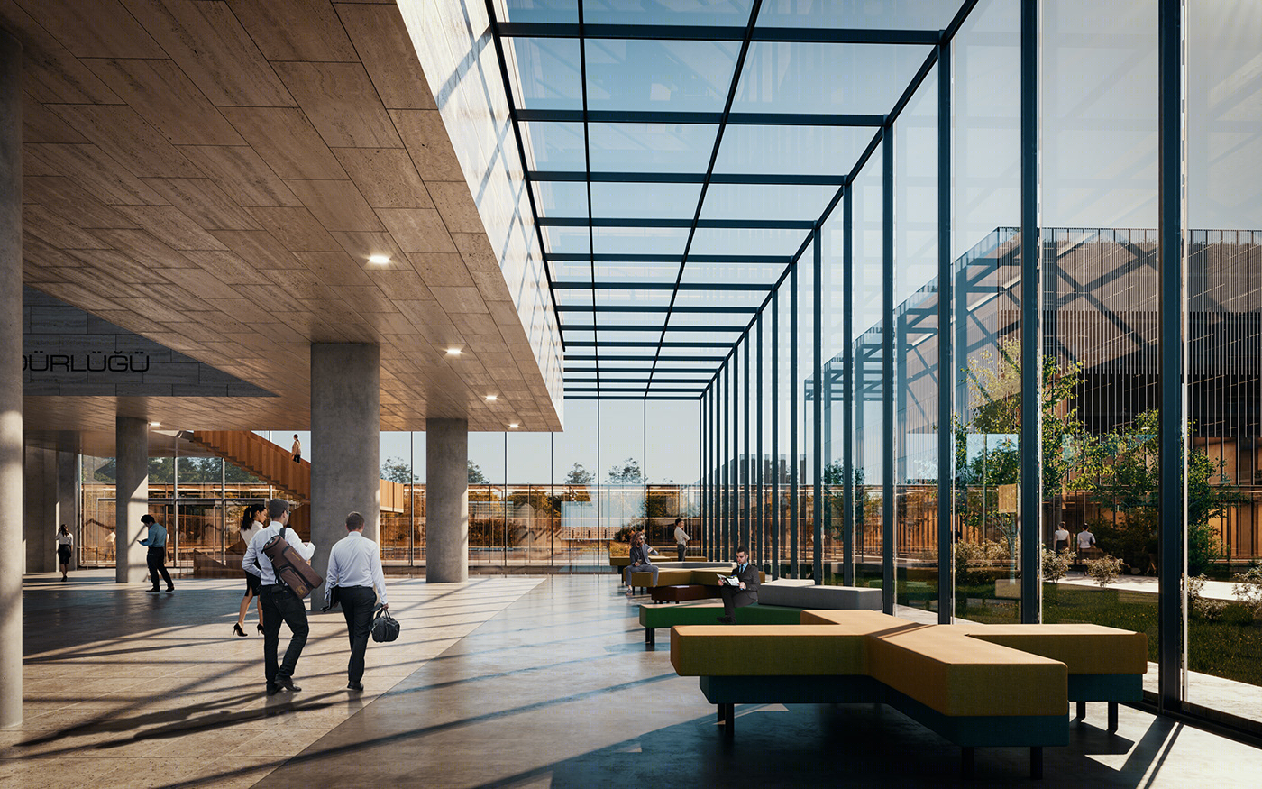土耳其 Tapu Kadastro 建筑室内设计丨Yazgan Design-10