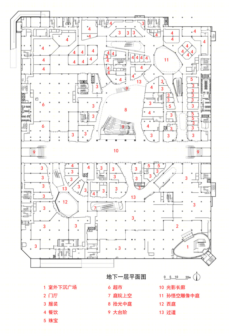 西安曲江大悦城改造 | 古都风貌与现代商业的完美融合-22