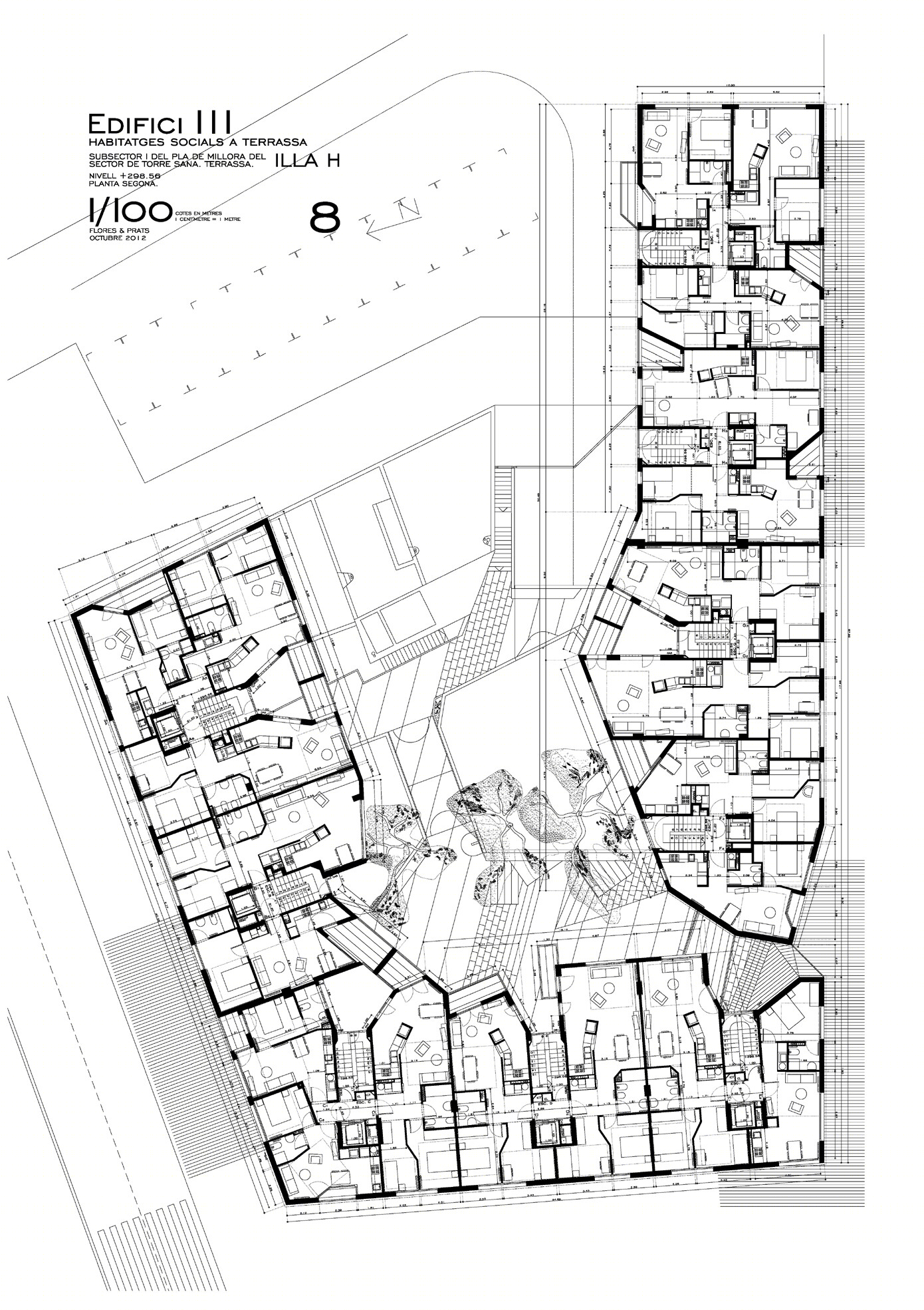 巴塞罗那 111 号社会住宅设计亮点与分析-34