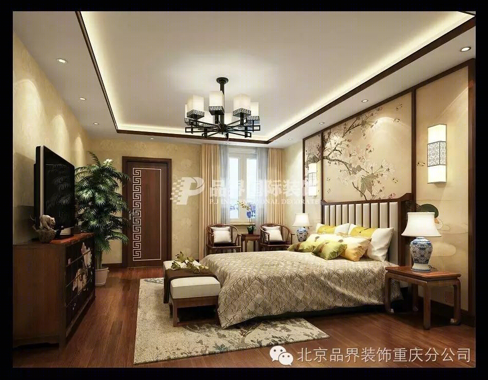 新中式风格重庆庆隆高尔夫住宅设计-23