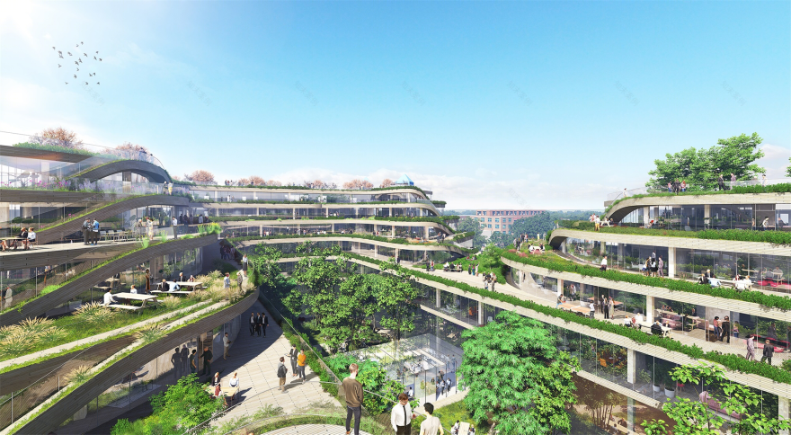 巴黎“垂直森林”住宅,绿色天堂中的城市绿洲-63