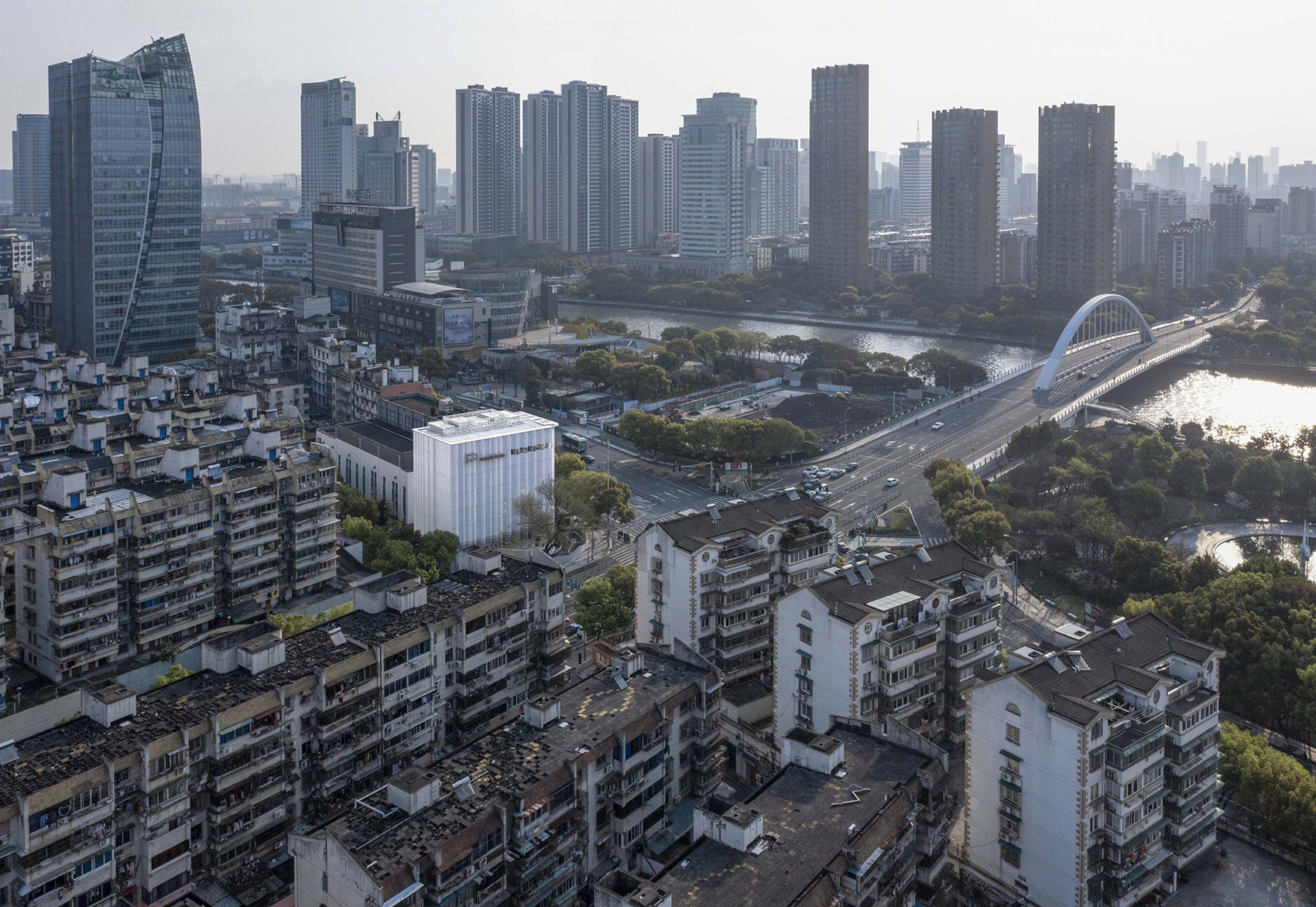 宁波琴桥停车场丨中国宁波丨席地建筑-5