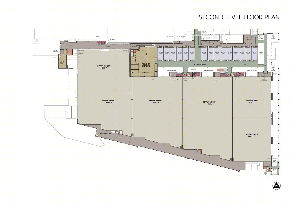 印第安纳州会展中心扩建工程丨RATIO Architects-23