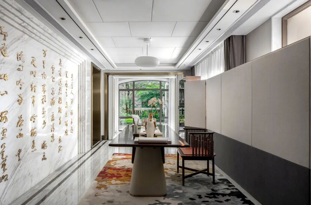 SEPD 新作 | 558m²金裕星河丹堤 岭南美墅，春光佐茶·精雅入画-17