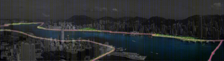 香港九龙岛海滨人行桥-15