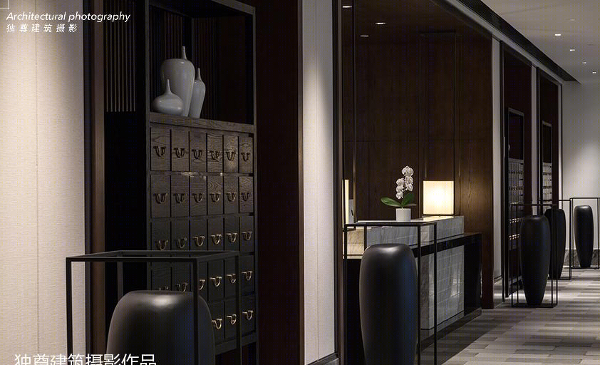 独尊建筑摄影:现代中式喜马拉雅高级会所-22