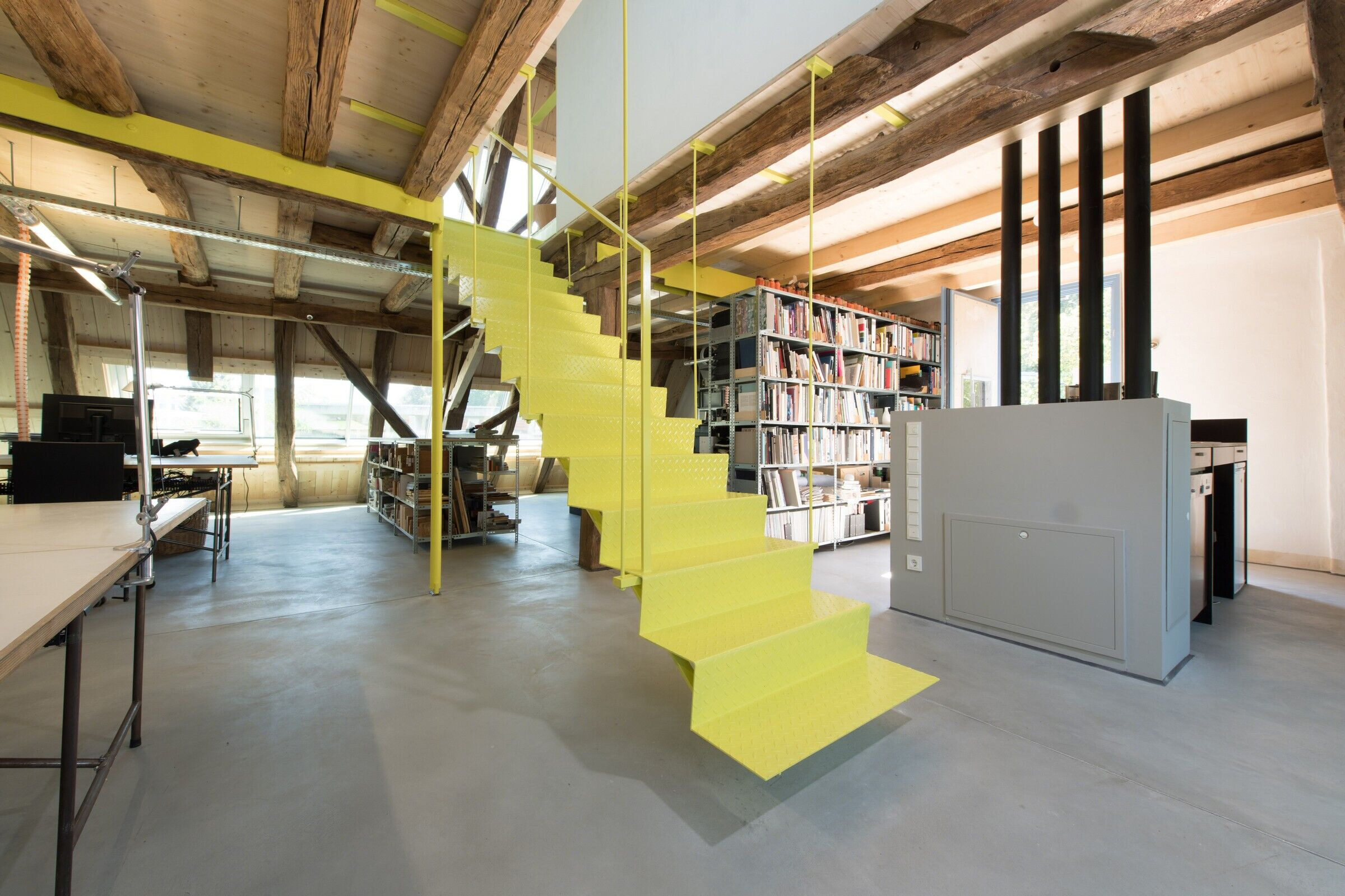 德国蒂宾根市历史悠久的谷仓建筑改造丨Architekturbüro Manderscheid-20