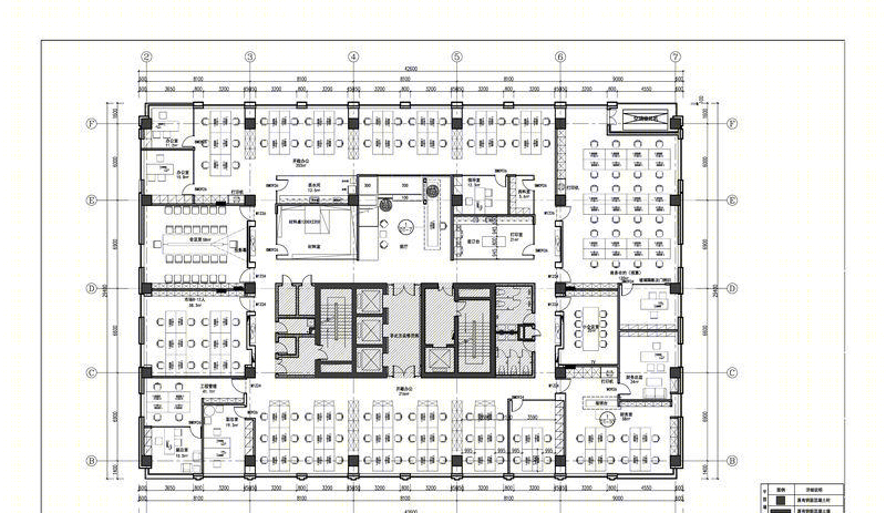 北京华开建筑装饰工程有限公司办公空间设计方案-23