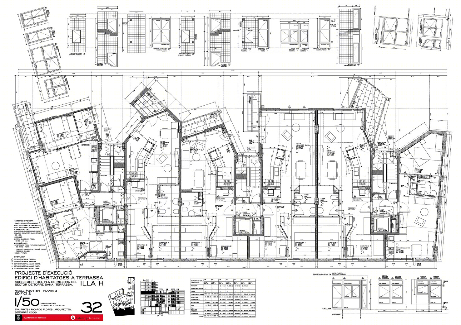 巴塞罗那 111 号社会住宅设计亮点与分析-35