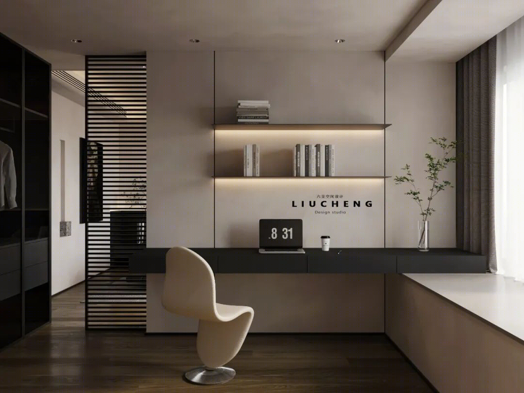 融创壹号院简约温馨婚房设计丨LIU CHENG DESIGN-38