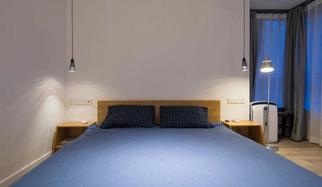 MUJI 风 135㎡二人居，黑白灰++ 温柔灯光，打造解压生活空间-55