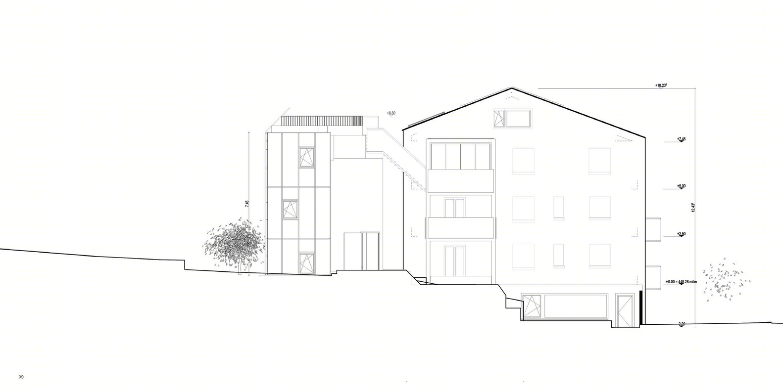 瑞士 Ennetweg 住宅和商业建筑群丨瑞士卢塞恩丨Gole GmbH-24