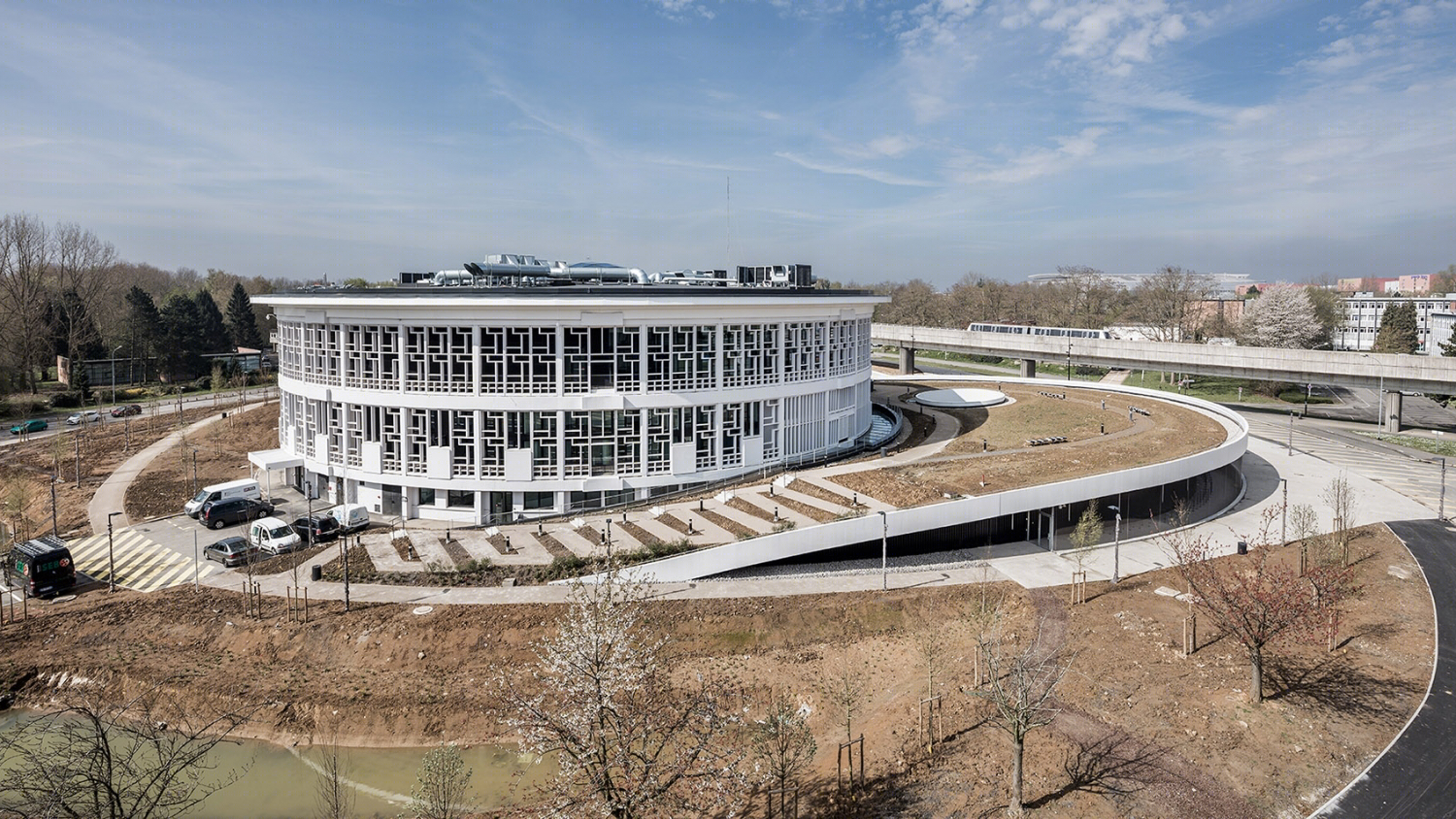 法国里尔大学图书馆扩建,现代学习中心诞生-14