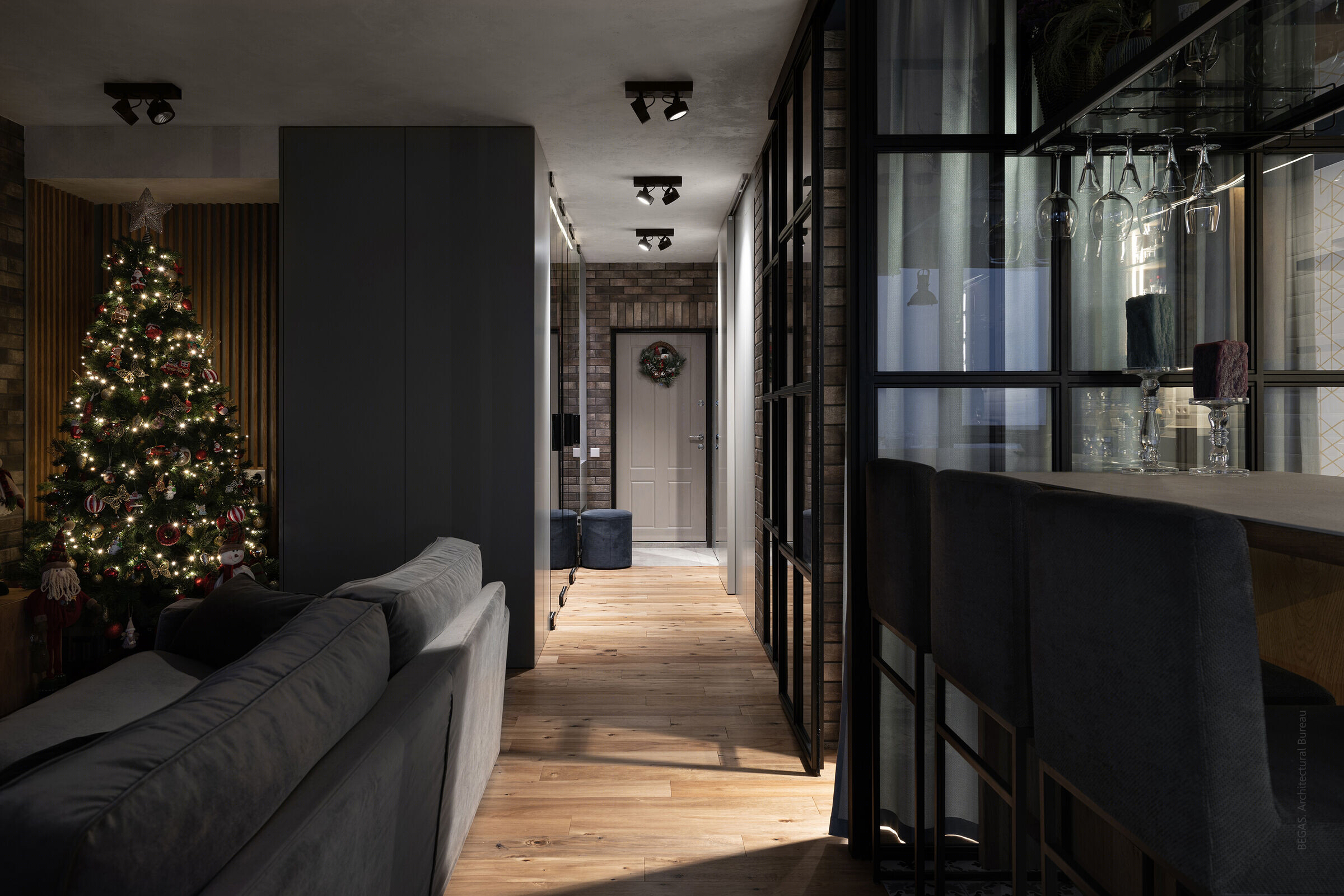 乌克兰现代公寓设计丨乌克兰基辅丨BEGAS. Architectural Bureau-26