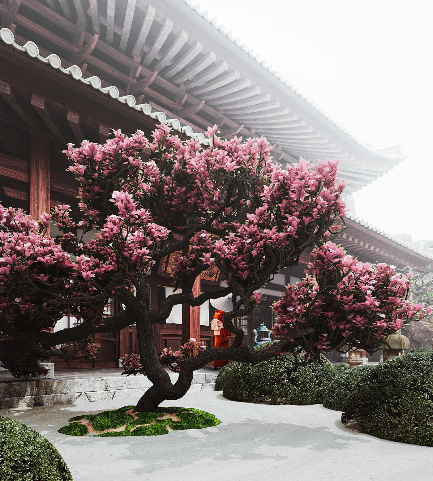 神秘花园 · 奥斯卡·帕斯特尔建筑视觉化项目-8
