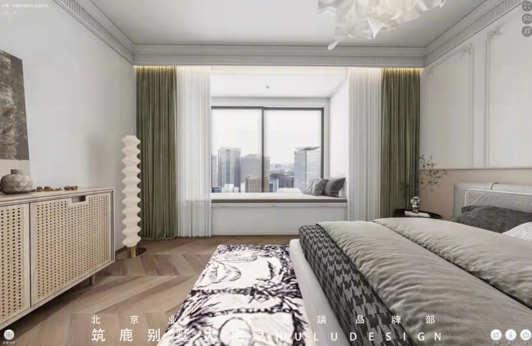 启东悦府 · 现代法式浪漫家居设计丨筑鹿空间设计-58