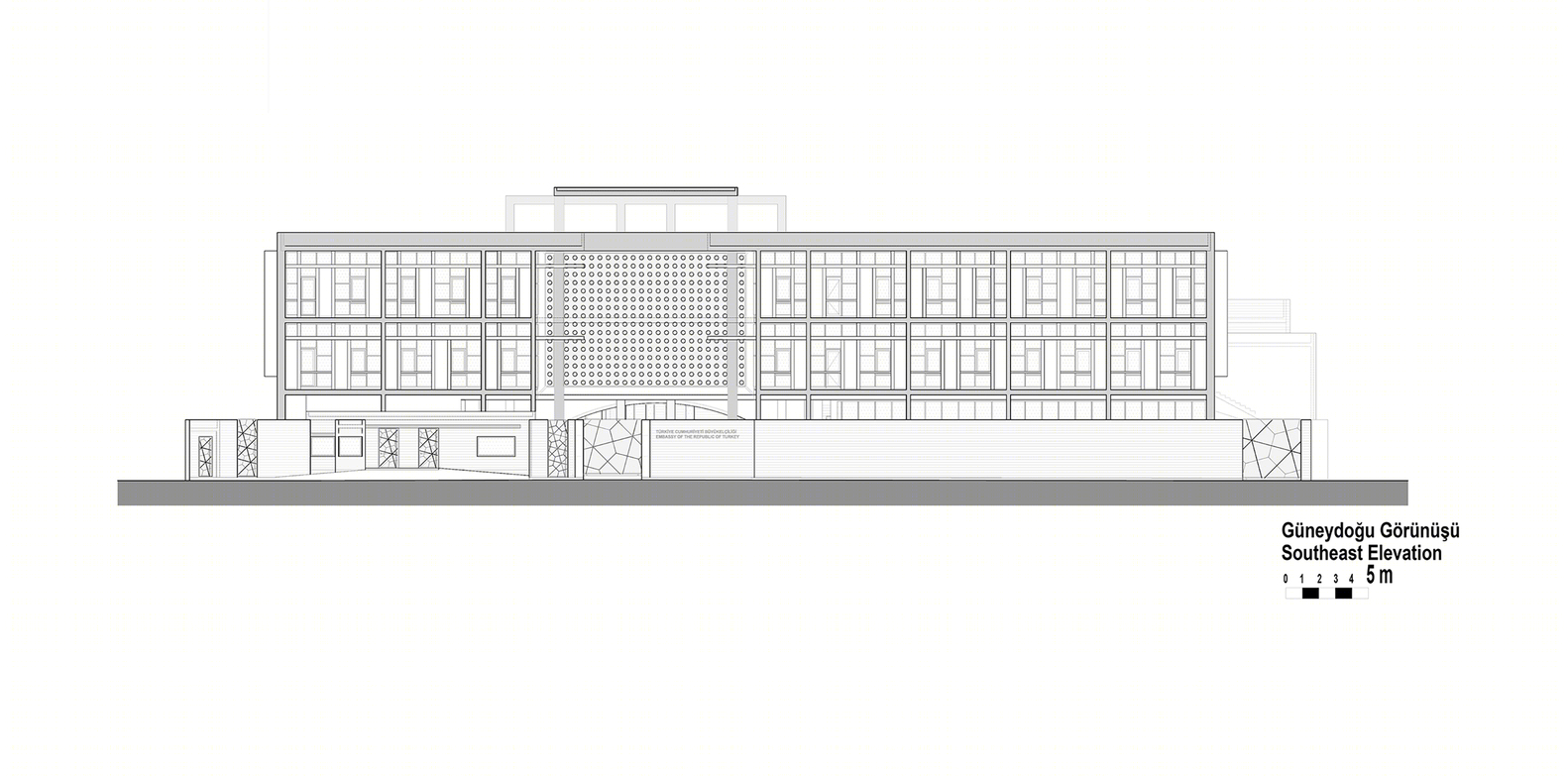 土耳其驻孟加拉国大使馆丨孟加拉国达卡丨Uygur Architects-17