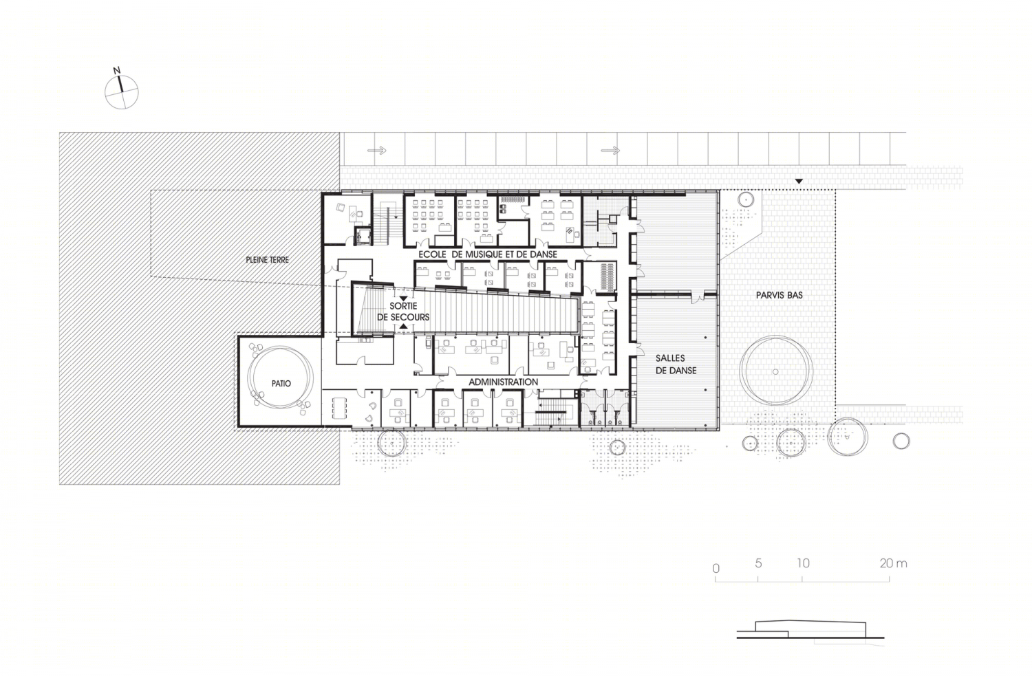 法国文化中心（France Cultural Center）丨Ateliers O-S architectes-54