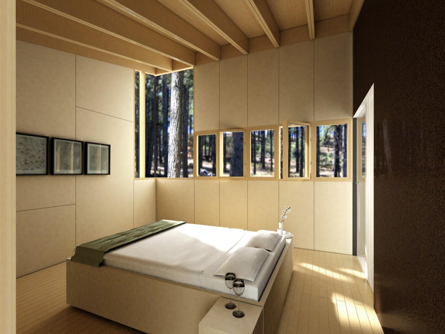 美国 Flagstaff 山间“树影屋”-17