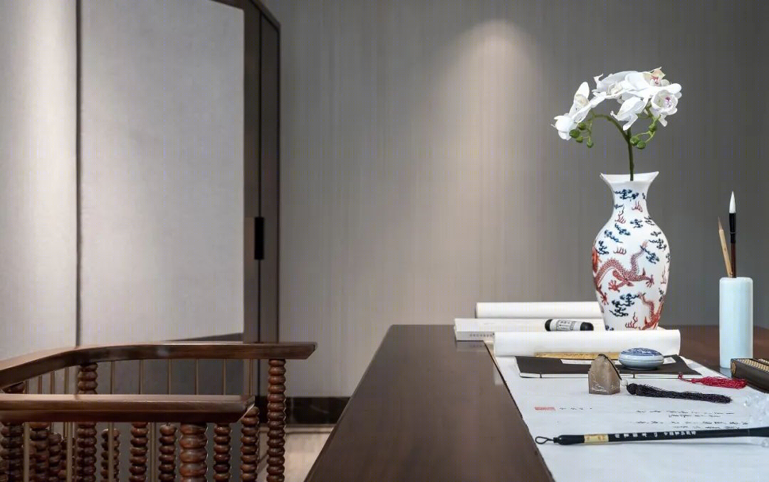 SEPD 新作 | 558m²金裕星河丹堤 岭南美墅，春光佐茶·精雅入画-23
