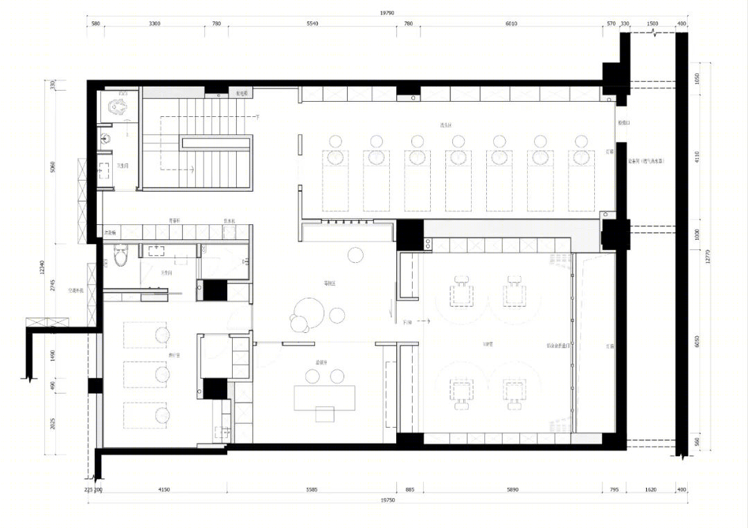 福建漳州「非凡」美发店 | 场景消费与空间体验的完美融合-58