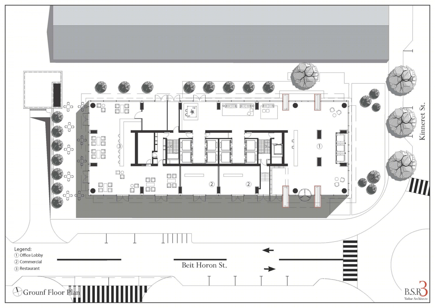 特拉维夫创新垂直商务中心 · BSR 3+4丨Yashar Architects-43