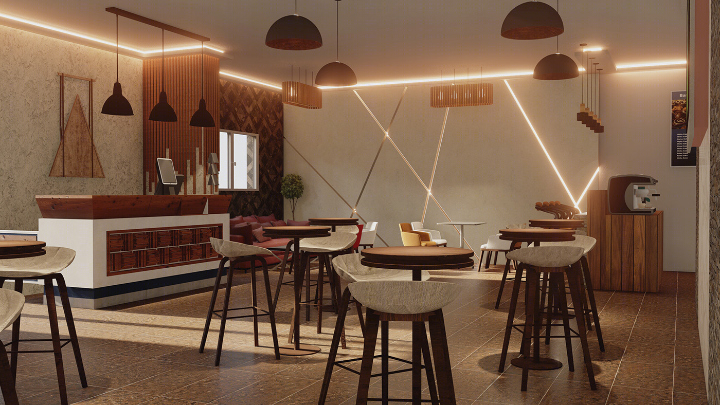 Interior design for a restaurant-0