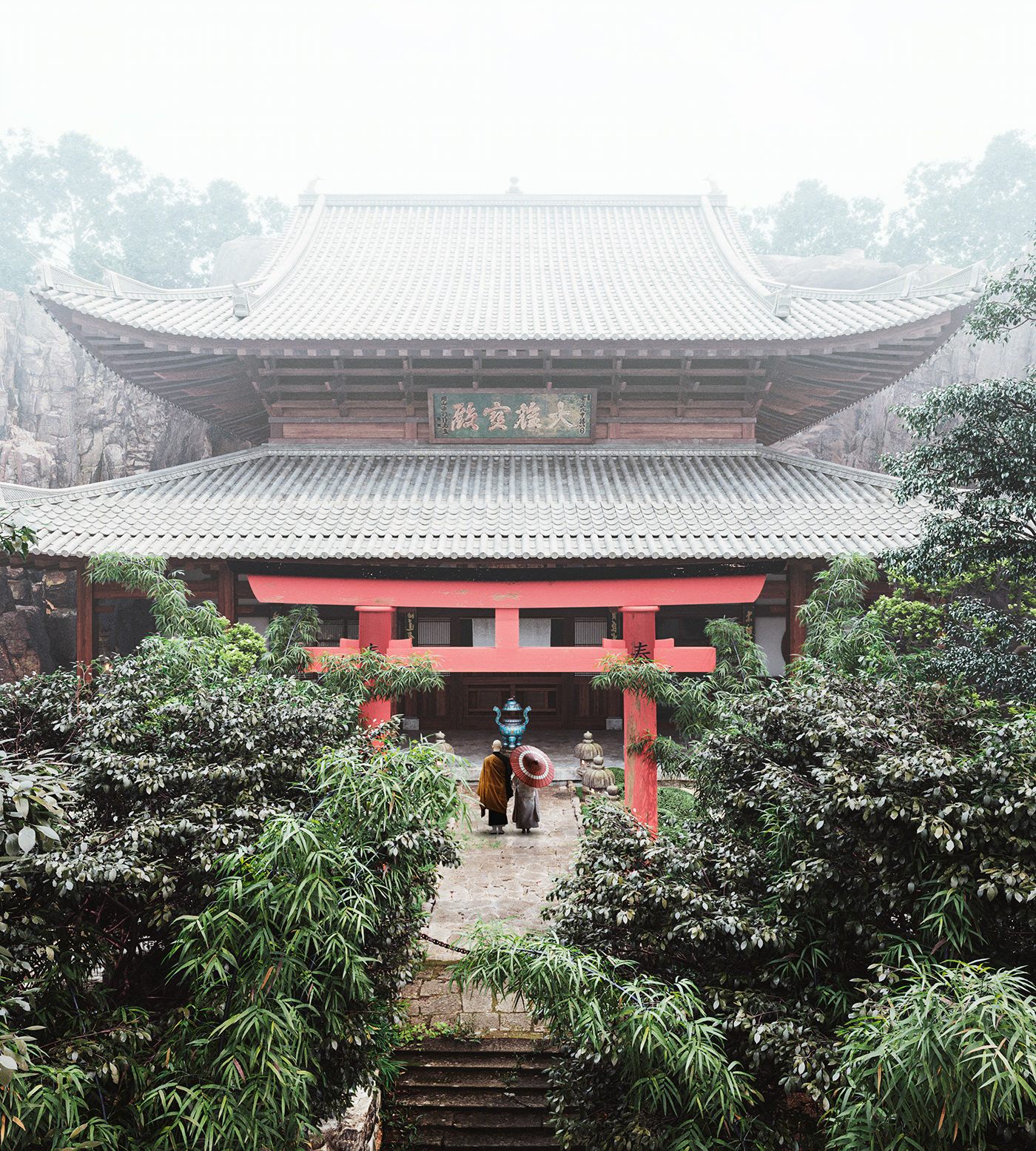 神秘花园 · 奥斯卡·帕斯特尔建筑视觉化项目-9
