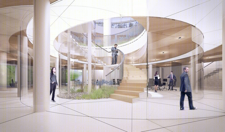 波兰华沙圆顶大厅“现代城市绿洲”设计丨GowinSiuta Studio建筑工作室-12