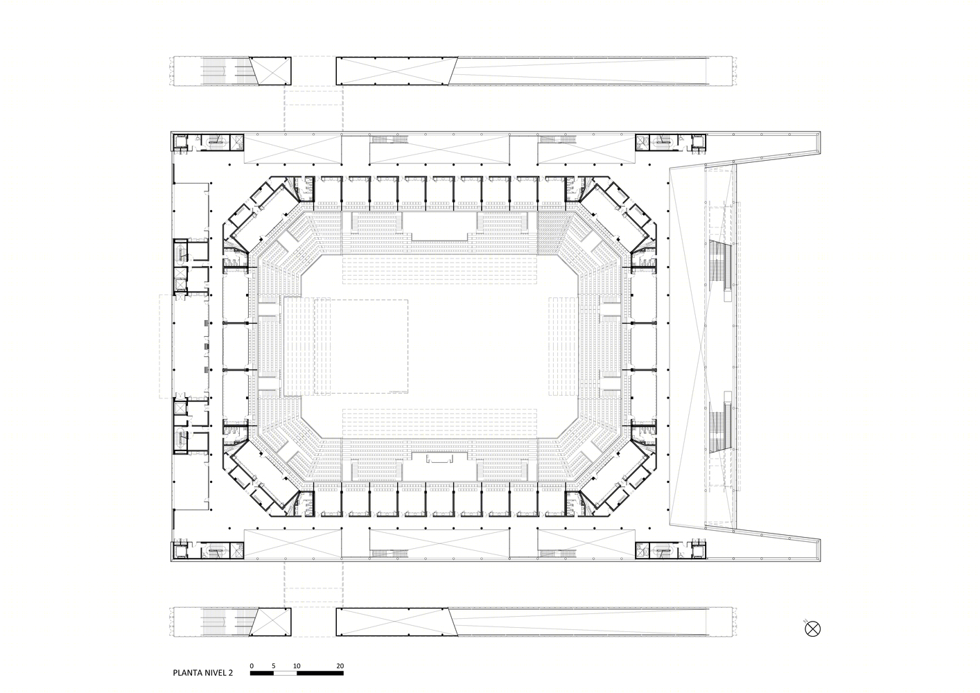 乌拉圭Antel Arena混合用途建筑-22
