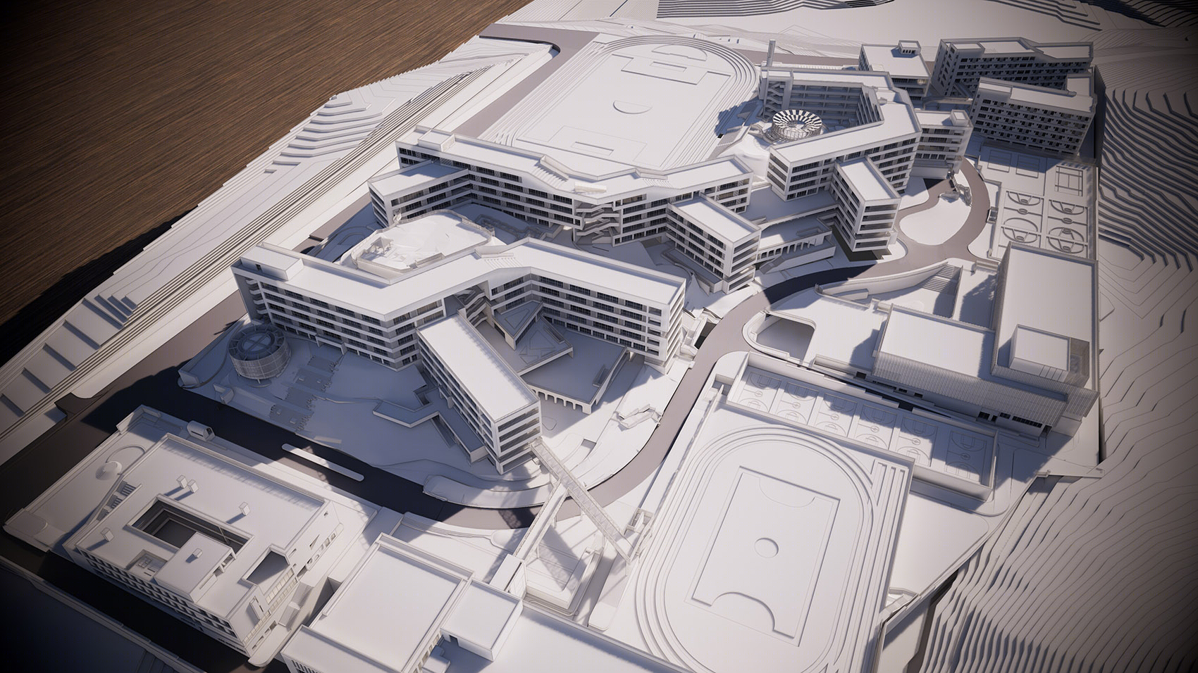 吉首中驰·湘郡礼德学校丨中国湘西丨山东建筑大学建筑城规学院象外营造工作室-77