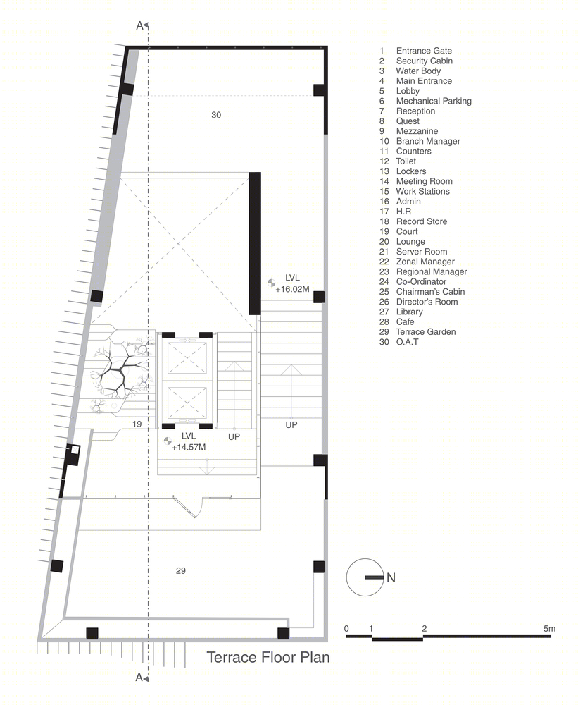 印度克曼亚提拉克多功能合作信用社丨Thirdspace Architecture Studio-46
