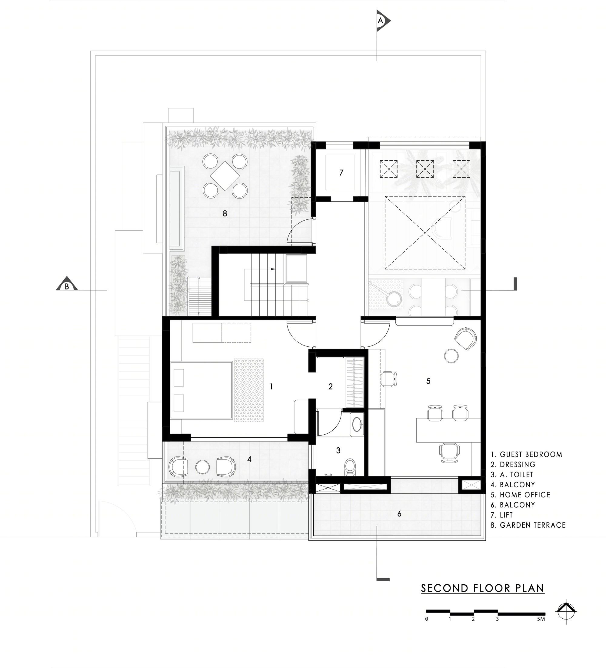 萨姆鲁迪之家丨印度丨AANGAN Architects-23