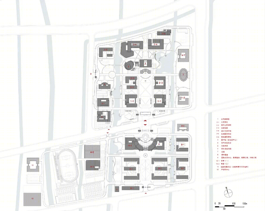 宁波大学科学技术学院慈溪校区丨中国浙江丨浙江大学建筑设计研究院-1