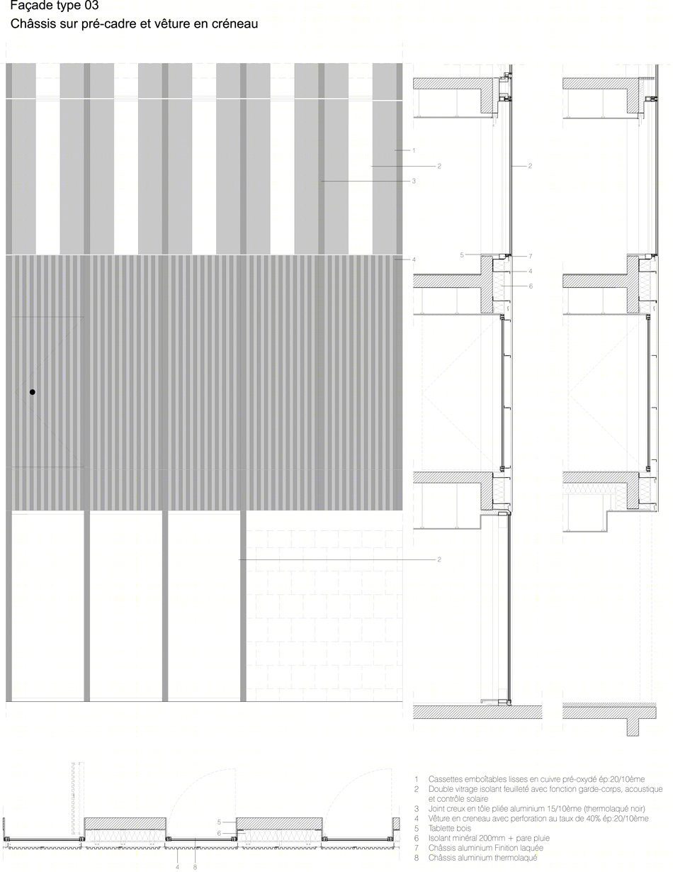 法国里尔 Euravenir 大楼丨LAN architecture-46