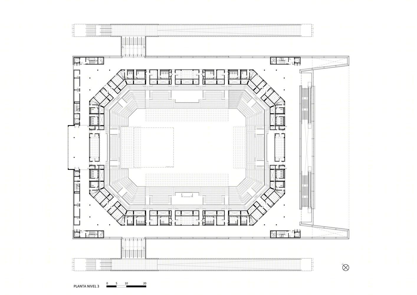 乌拉圭Antel Arena混合用途建筑-23