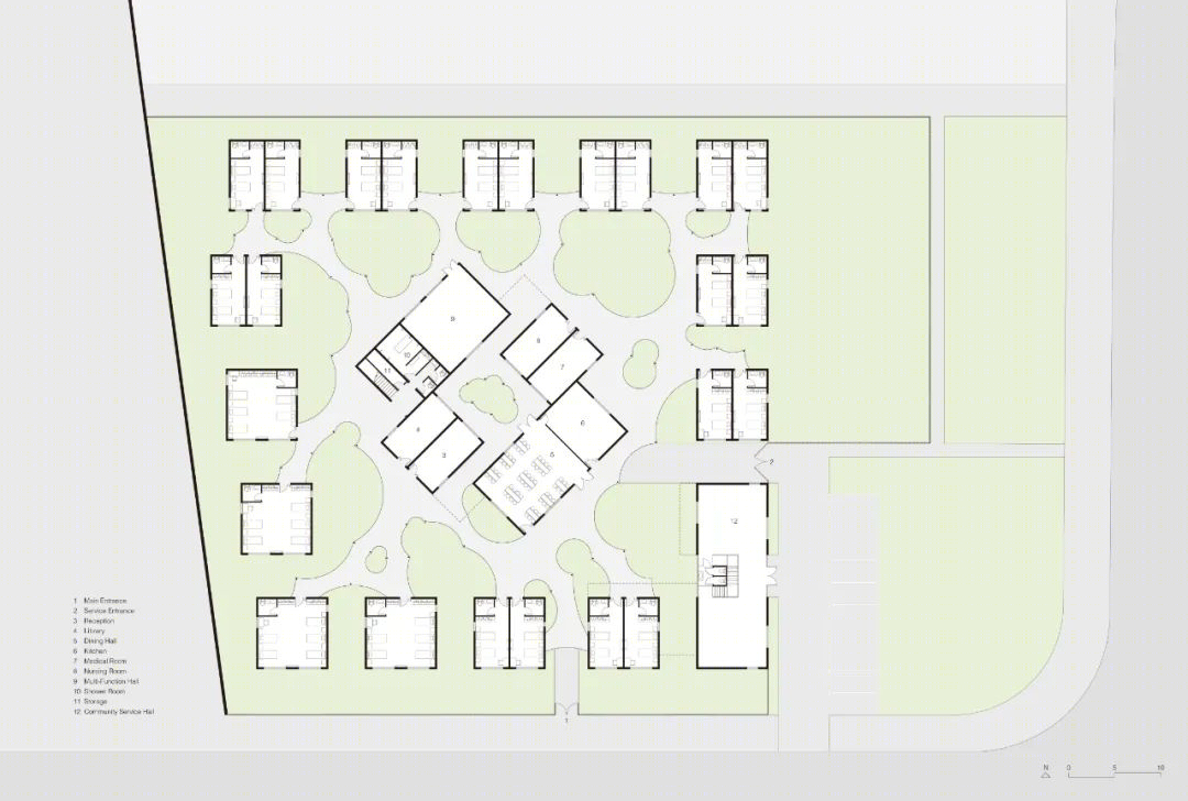 城东综合养老中心丨中国焦作丨十域建筑-21