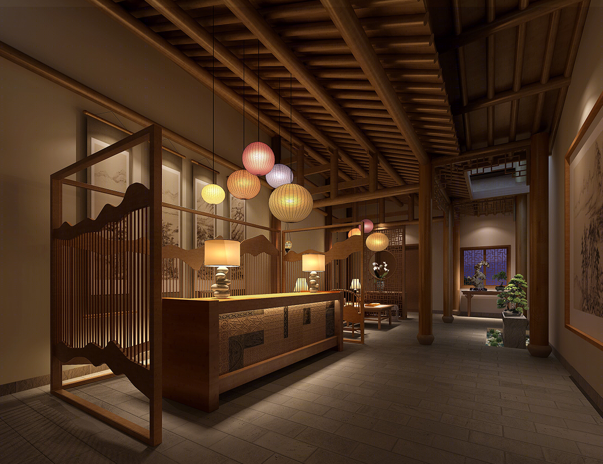 汇艺铭设计——中式餐厅 | 宁静月夜，悠长时光-2