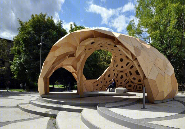 斯图加特大学 ICD,ITKE 2011 设计展示馆-1