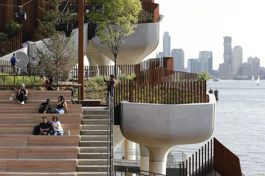 纽约新地标 Little Island · 海上绿洲的创意设计丨巴林哈德丨Thomas Heatherwick,MNLA,奥雅纳-49