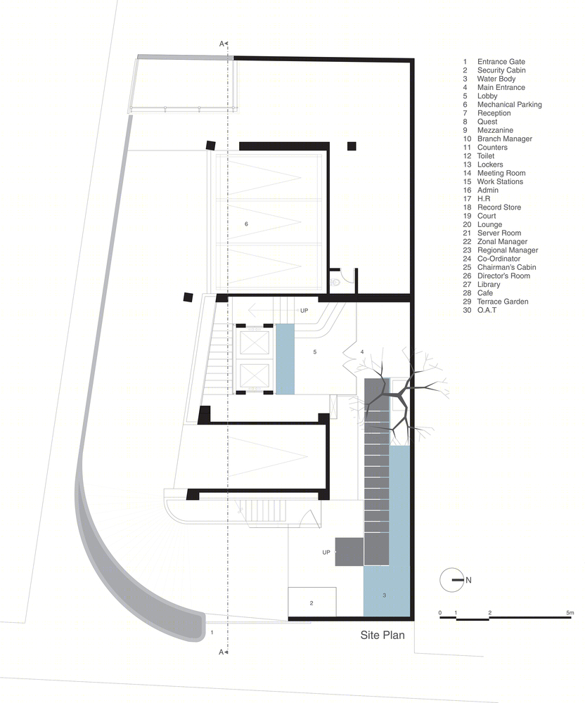 印度克曼亚提拉克多功能合作信用社丨Thirdspace Architecture Studio-47